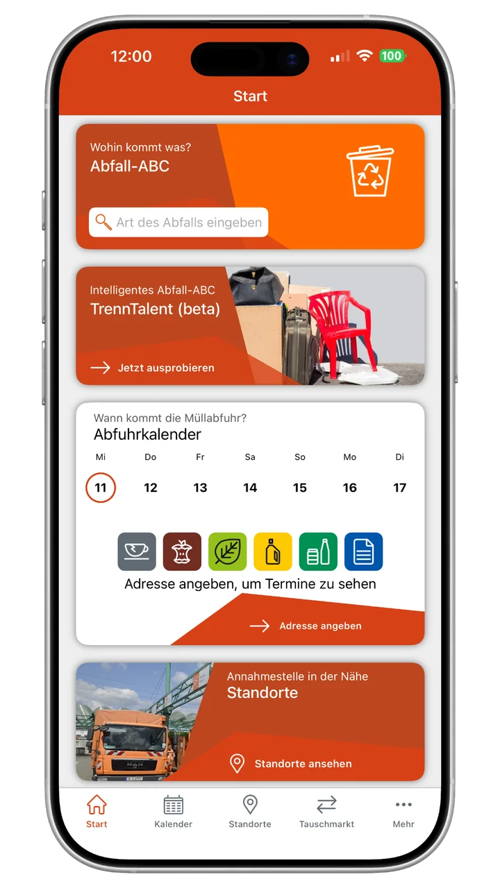 Berliner Stadtreinigung App