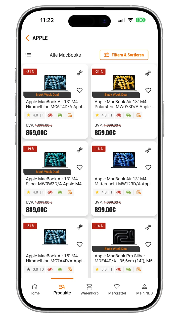 Notebooksbilliger.de App